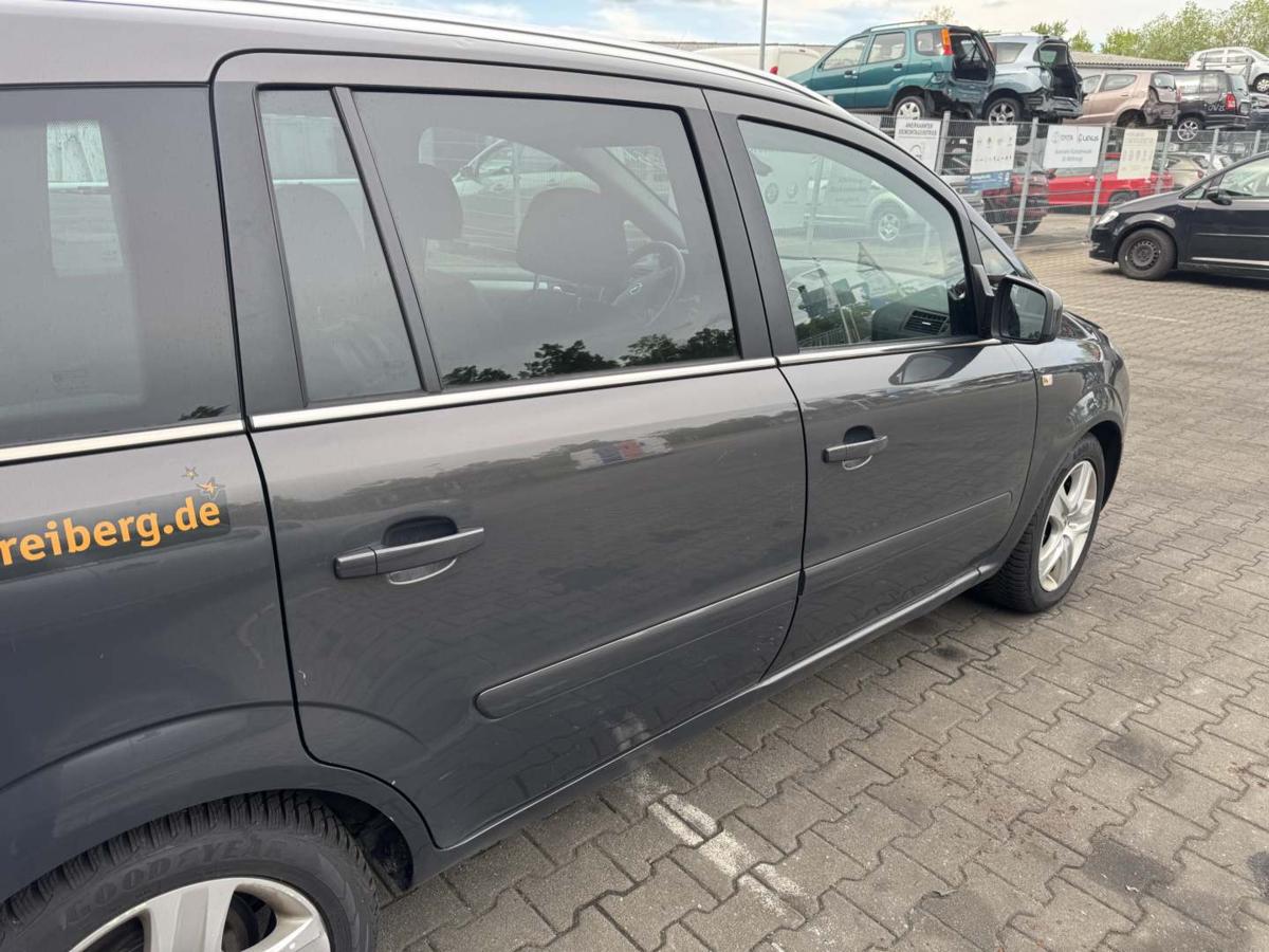 Opel Zafira B original T&uuml;r hinten rechts Z190 Phantom Grey Rohbau Bj.2012